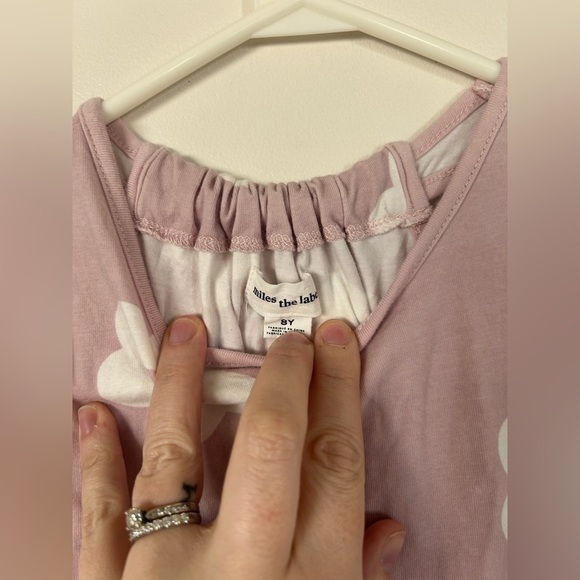 Miles the Label girls flower power racerback dress 8Y - Picture 3 of 6